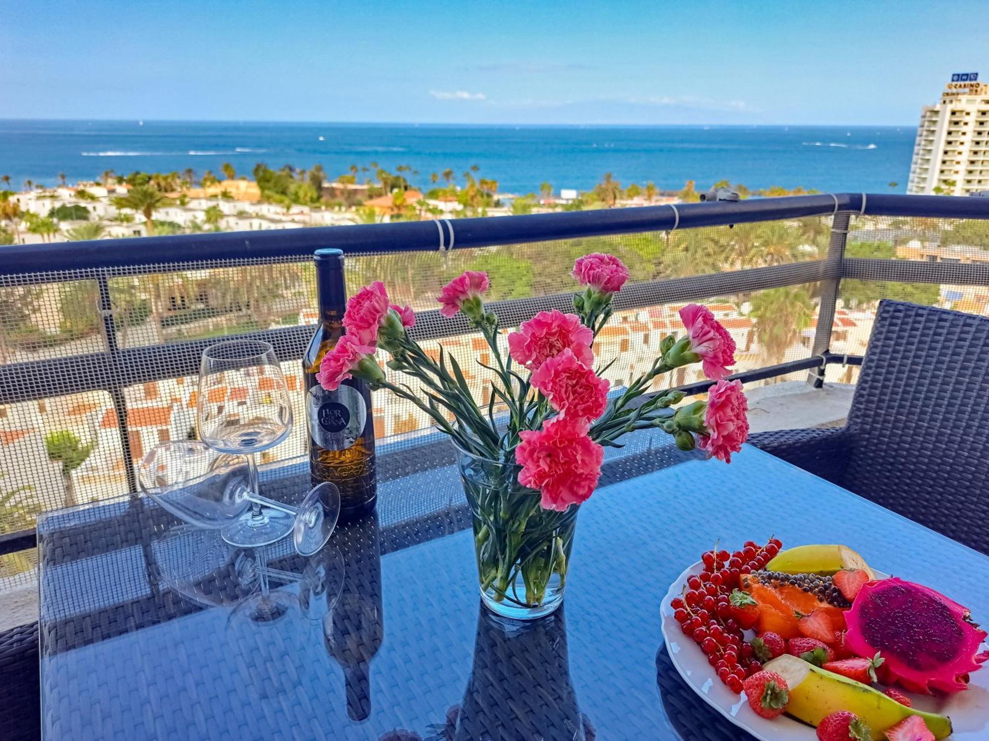 Cozy Ocean And La Gomera View Appartment Playa de las Americas  Bagian luar foto